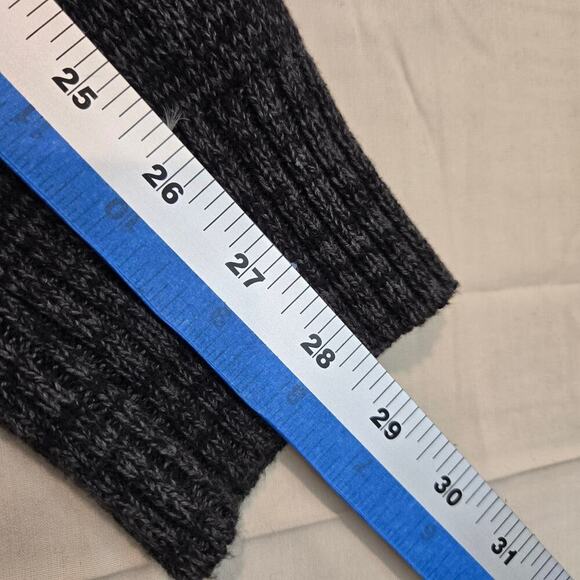 American Rag Cie Men's Multi-Textured Shawl Collar Pullover Sweater Sz L Black - Picture 6 of 10